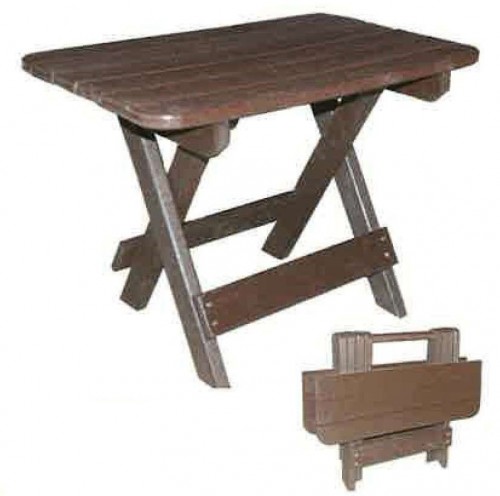 Folding End Table