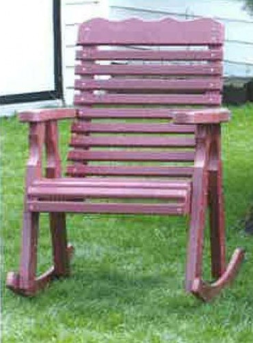 22" Plainback Rocker