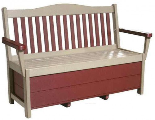 Mission Park, Pool Bench w/storage