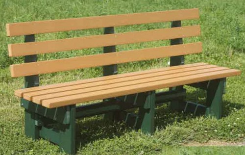 6' Commercial Park Bench