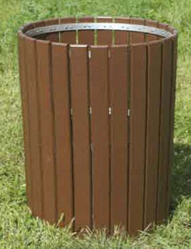32"H Trash Bin