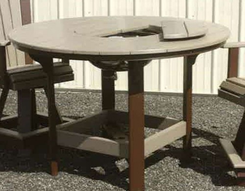 54" Round Balcony Table w/Ice Bowl Option