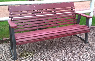 5' Colonial Bench