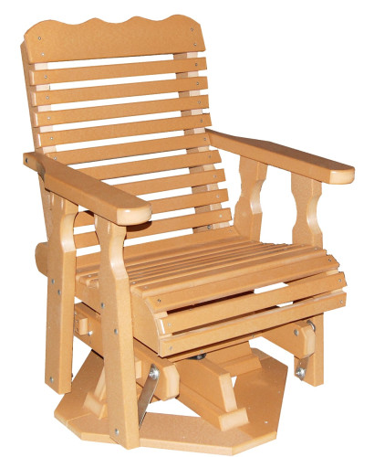 22” Plainback Swivel Glider