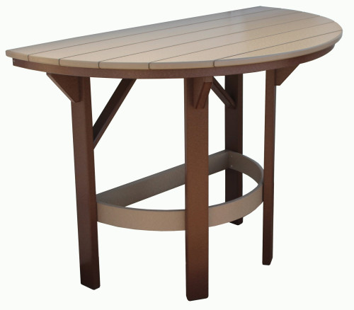 60” Half Round Bar Table