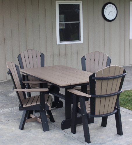 20" Swivel Dining Chairs & 20" Stationary Dining Chairs