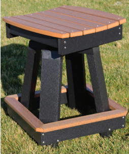 24” Swivel Saddle Counter Chair