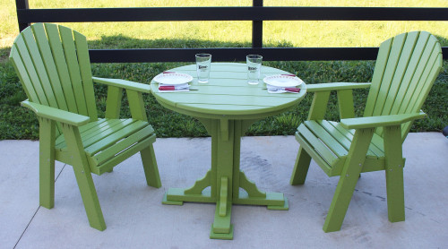 20” Stationary Dining Chairs