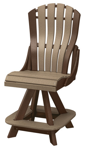 Bentback Swivel Side Chair