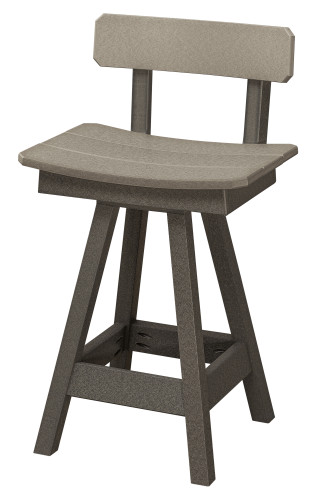 Swivel Bar Stool (w/Back Opt.)