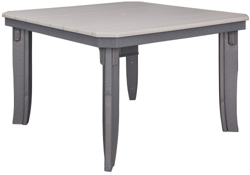 48"Square Dining Table with Umbrella Hole