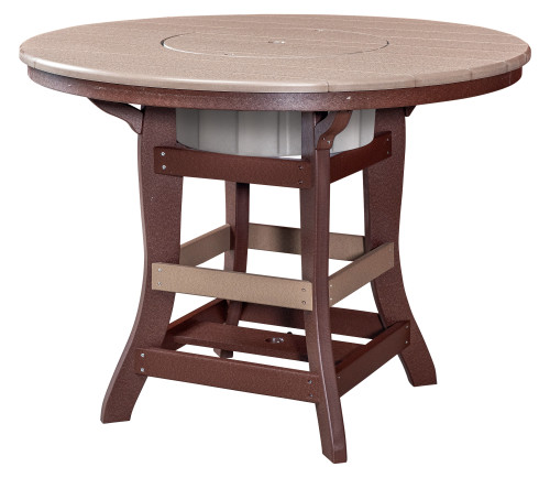 Round Counter Table with Ice Bowl 