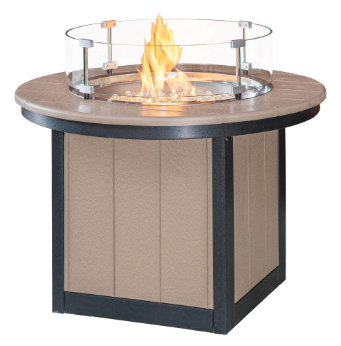 Round Conversation Firepit Table