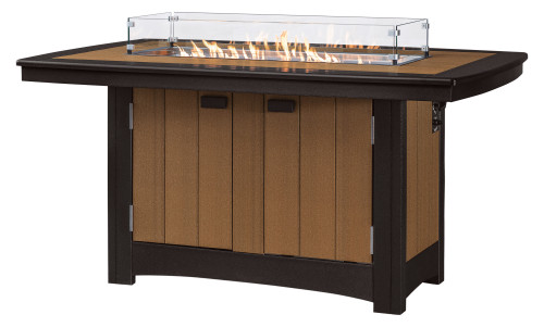 Table w/ 12x42 firepit insert 