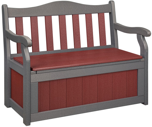 4' Garden Bench with Storage