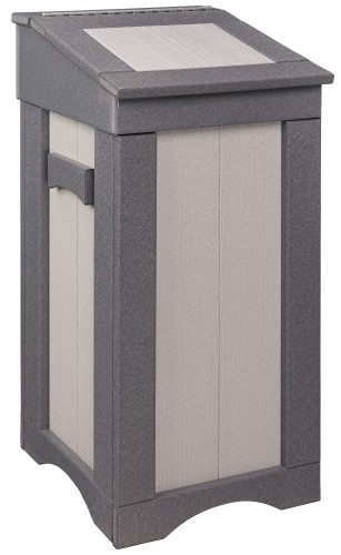 Flip-Top Trash Bin