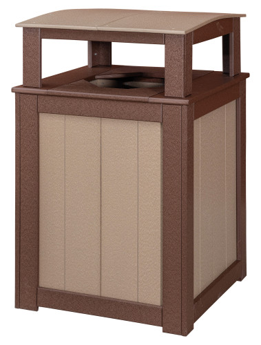 Trash bin for 30 gallon barrel